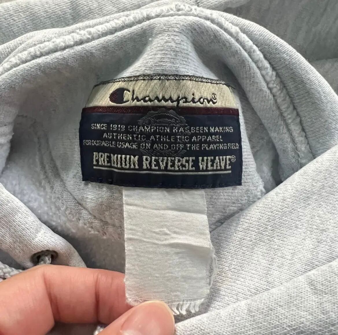 チャンピオン リバースウィーブスウェットパーカー 00s〜 y2k グレー  