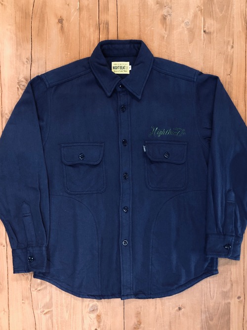 【NIGHTBEAT 】ナイトビート POCKET HEAVY NEL SHIRTS ベビーネルシャツ