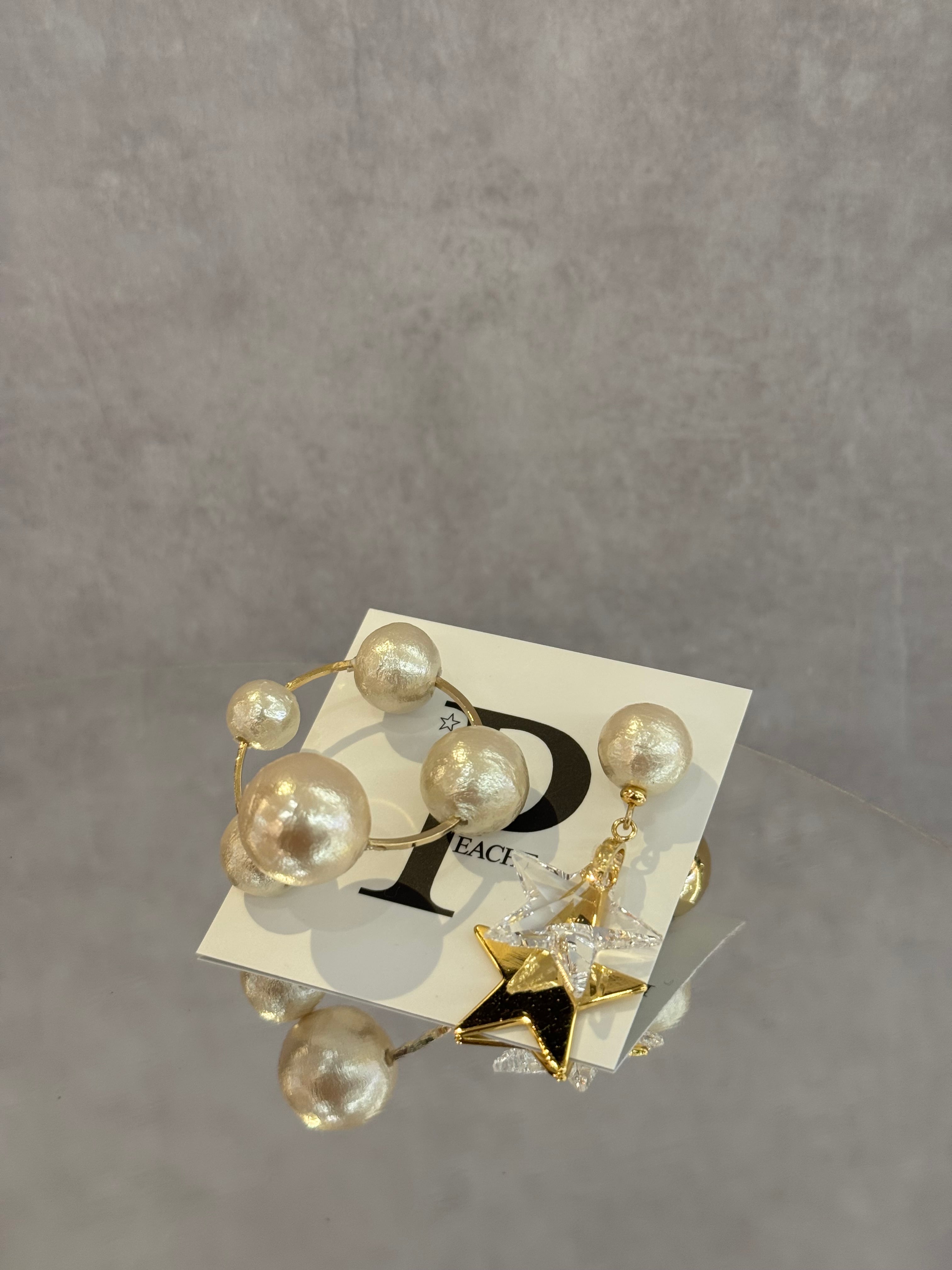 cotton pearl dot star asymmetry