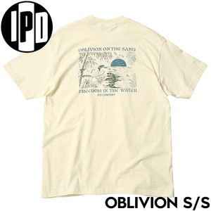 半袖Tシャツ IPD アイピーディー OBLIVION S/S IPDSSOB-908 CRM 日本代理店正規品L