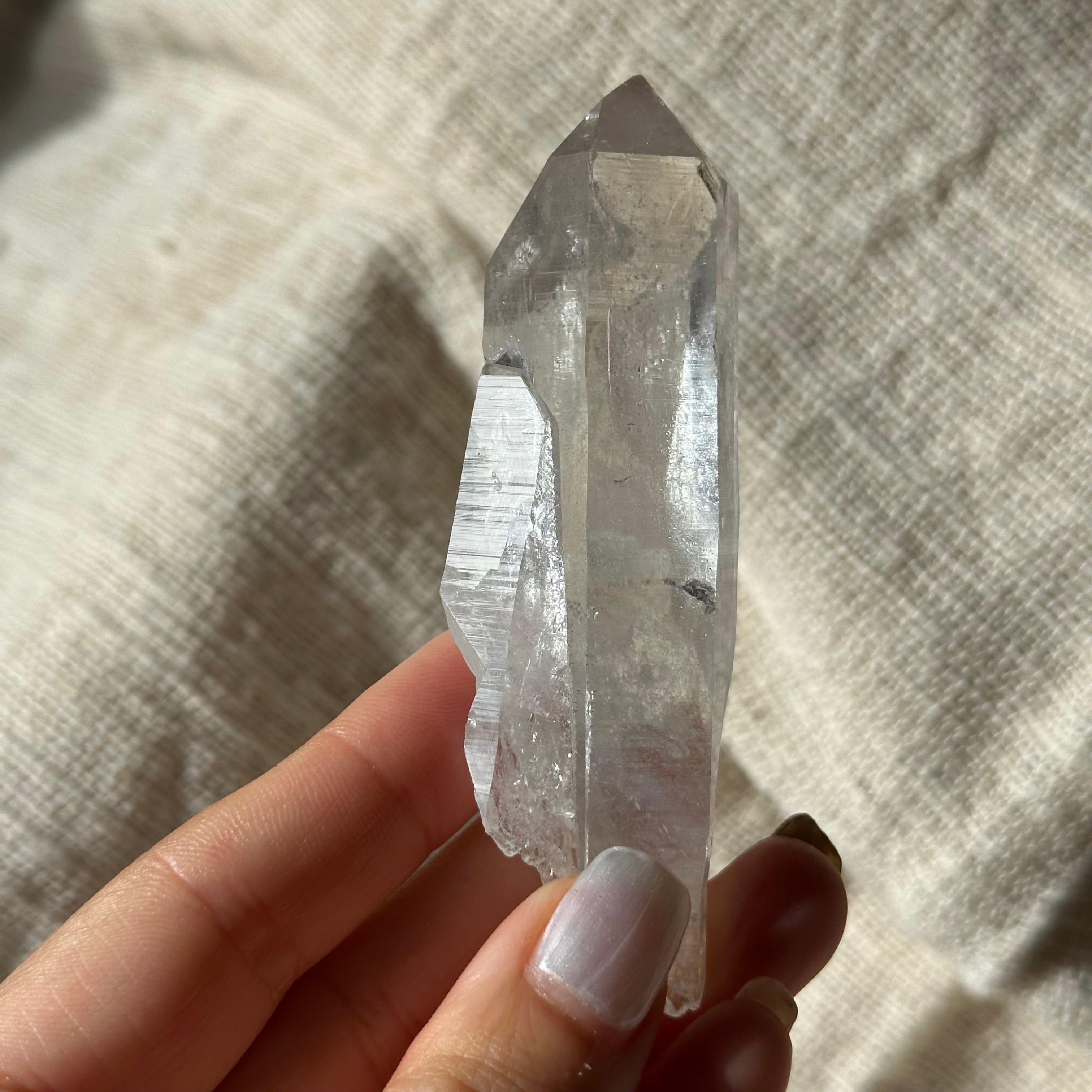 MIDDLE 【ヒマラヤ水晶 中サイズ ポイント10本】原石セット｜空間調整