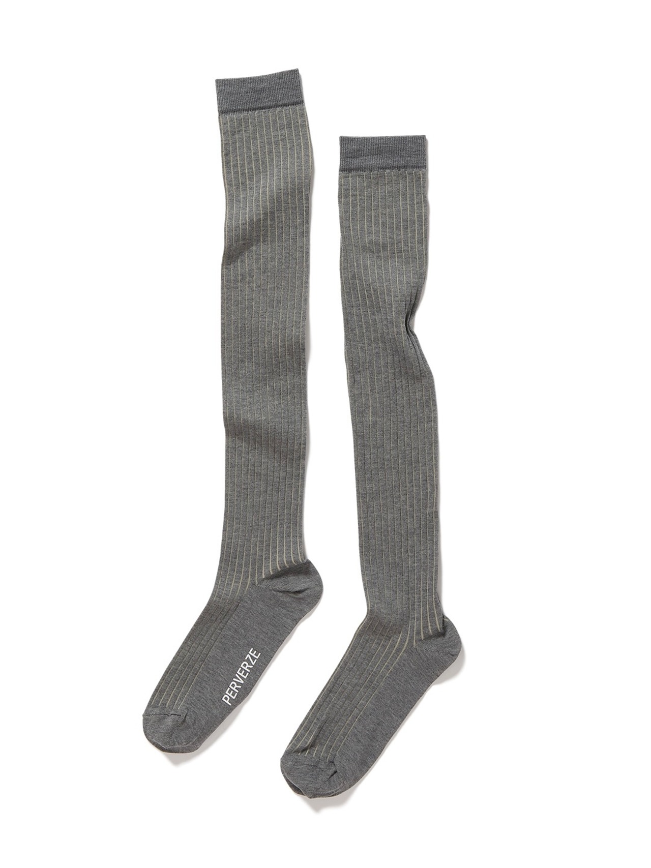 PERVERZE パーバーズ /Cotton Sheer Rib Sox / ¥6,600 - 4