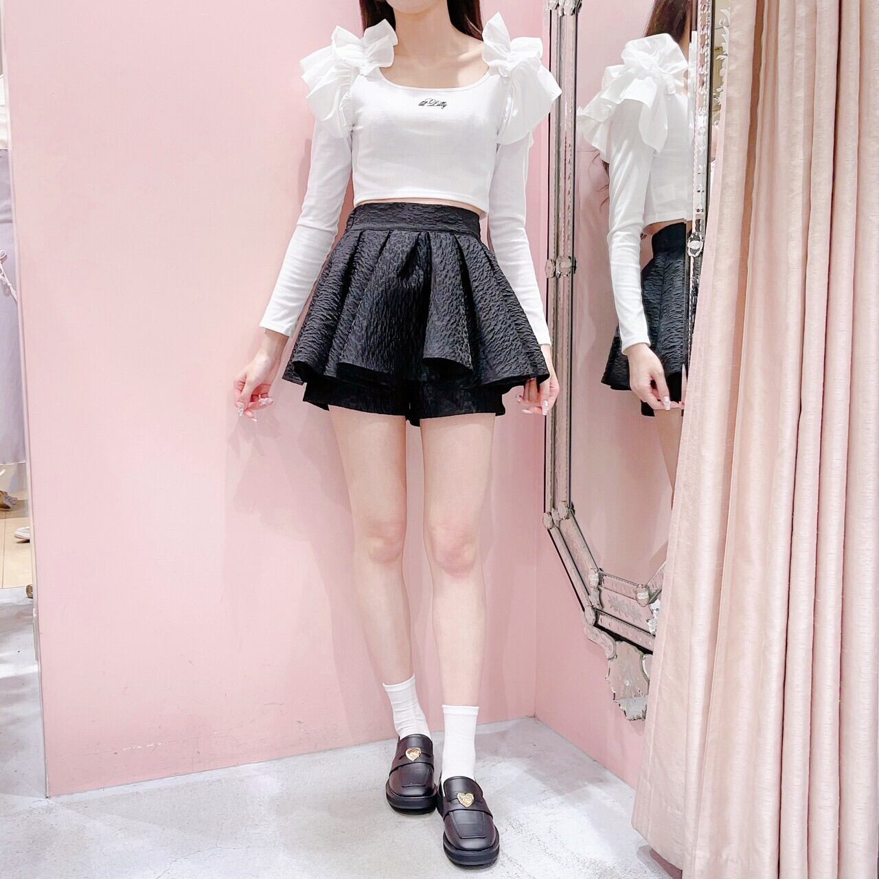 【pain】フラワージャガードショートパンツ | lilLilly official webstore