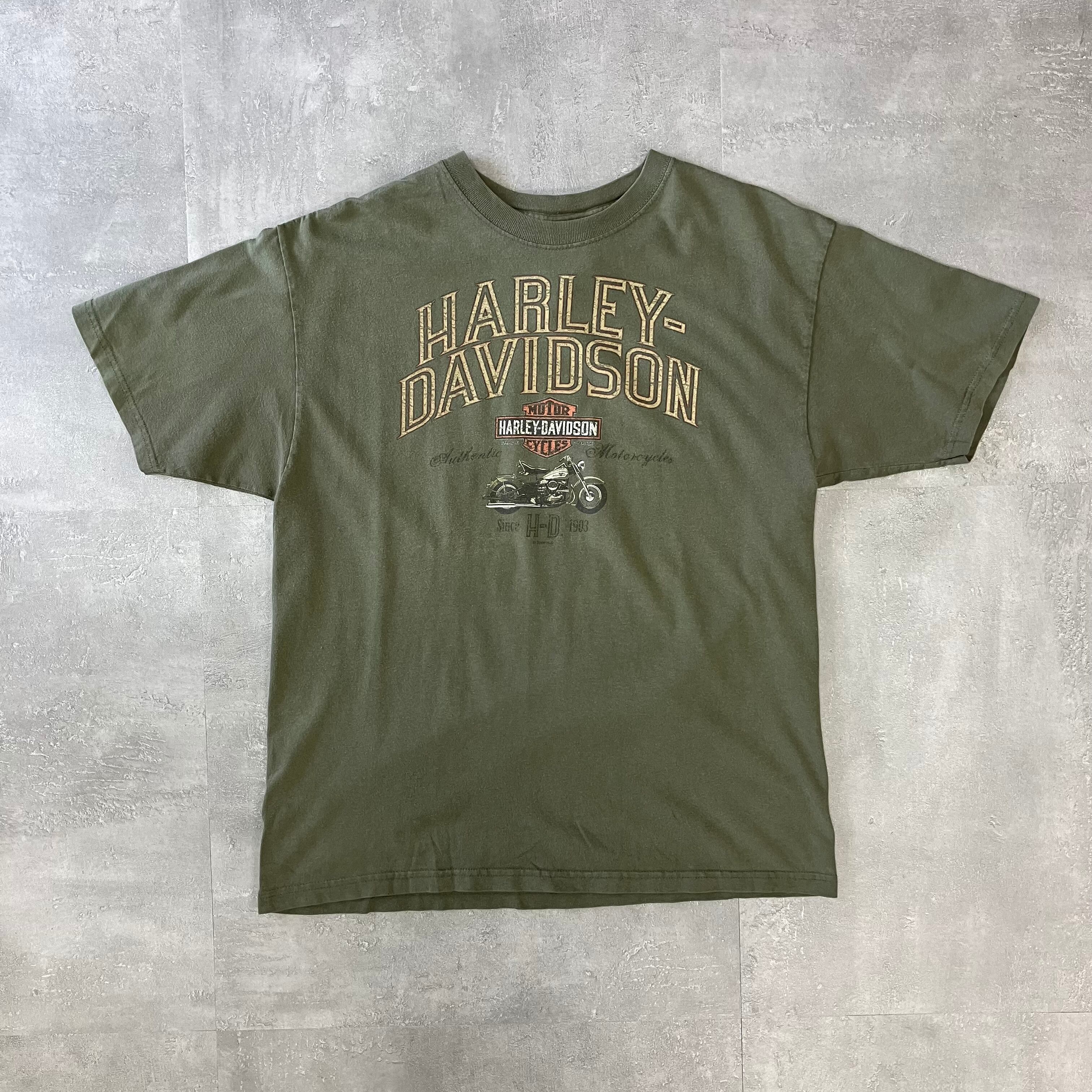 Harley-Davidson 00s usa製 両面プリントTee L No.2117
