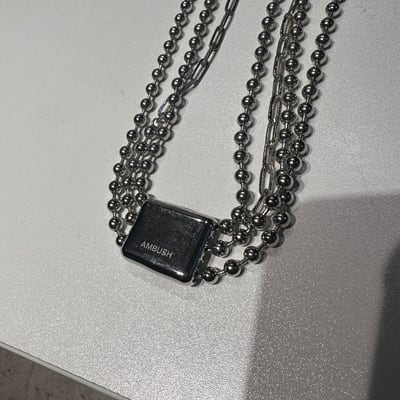 AMBUSH アンブッシュ チェーンブレスレット トリプルボール AMBUSH アンブッシュ チェーンブレスレット トリプルボール