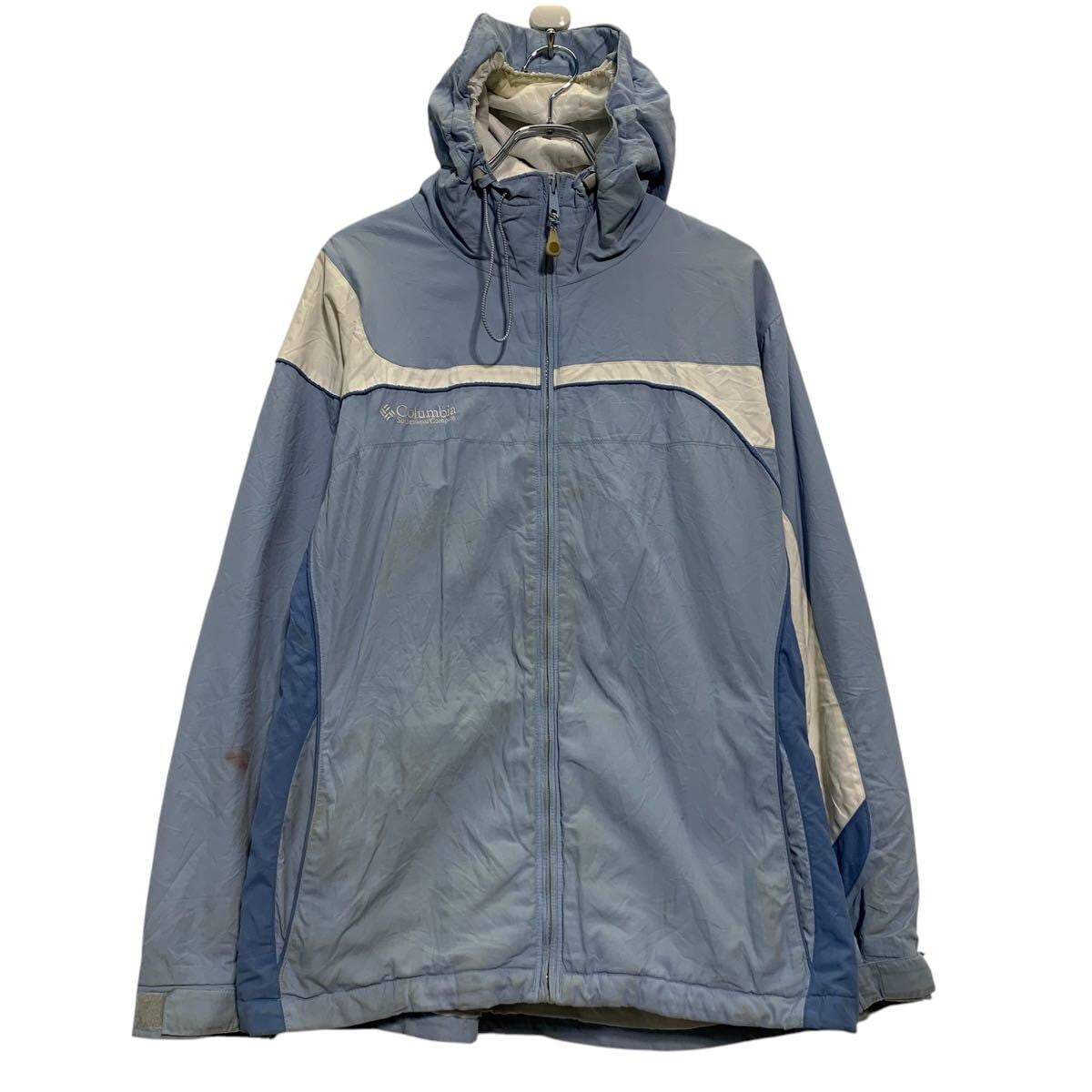 Columbia ナイロンジャケット レディース L ライトブルー Columbia ナイロンジャケット レディース L ライトブルー