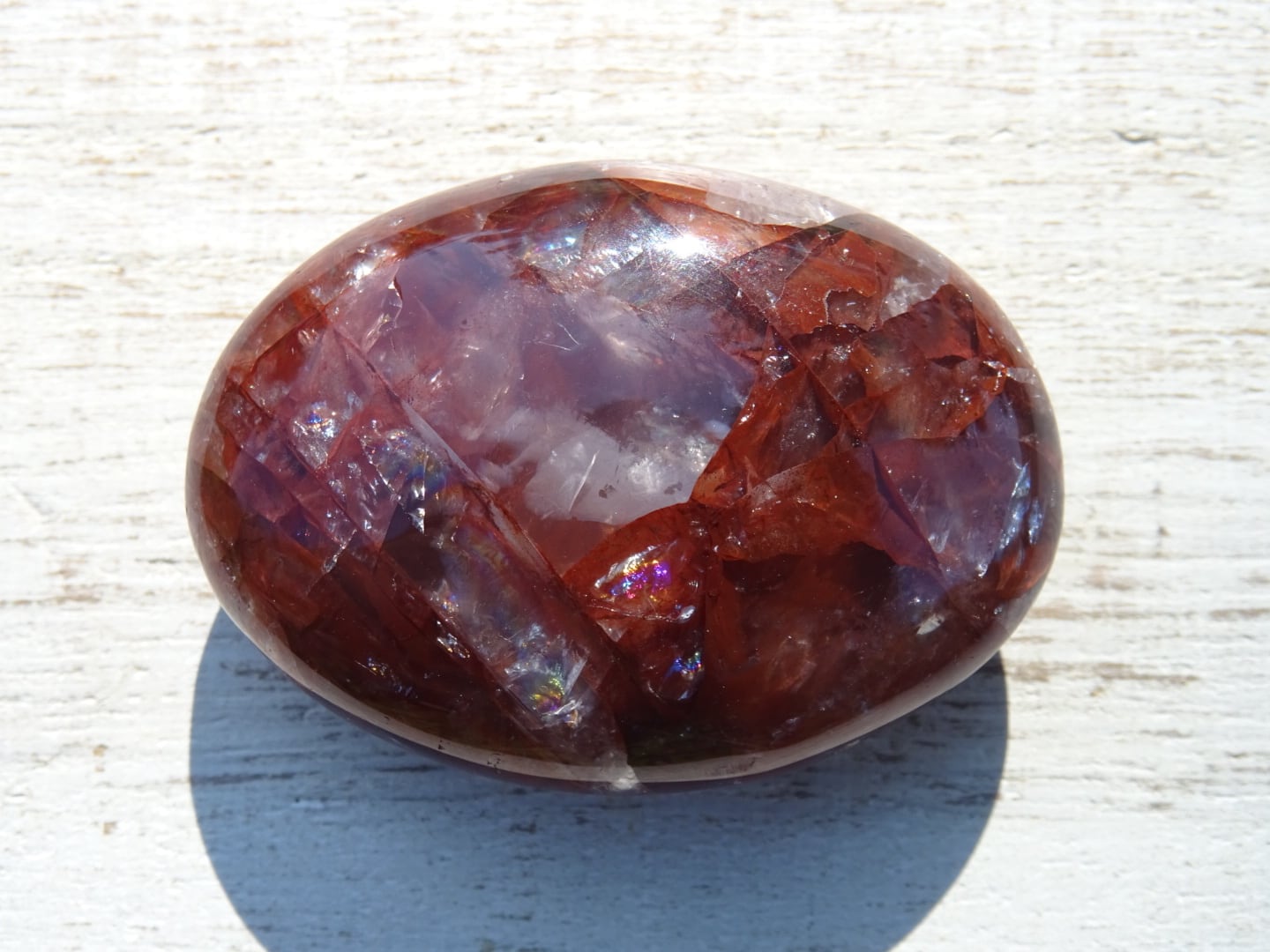 レッドヘマタイトinクォーツ