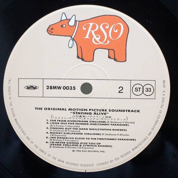 Various / Staying Alive ( Soundtrack) [28MW 0035] - 画像5