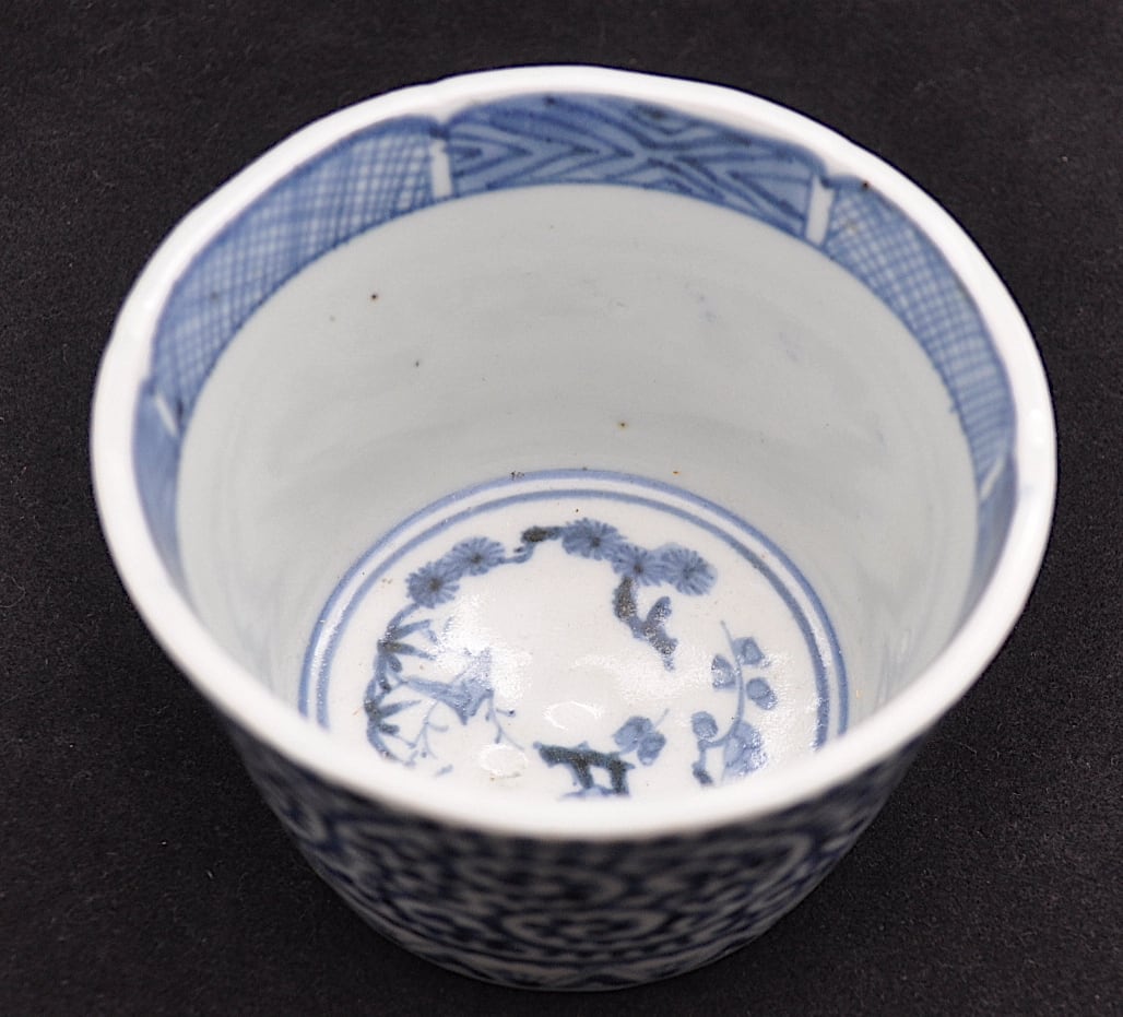 染付 蛸唐草蕎麦猪口 | shimuka 染付 蛸唐草蕎麦猪口 | shimuka