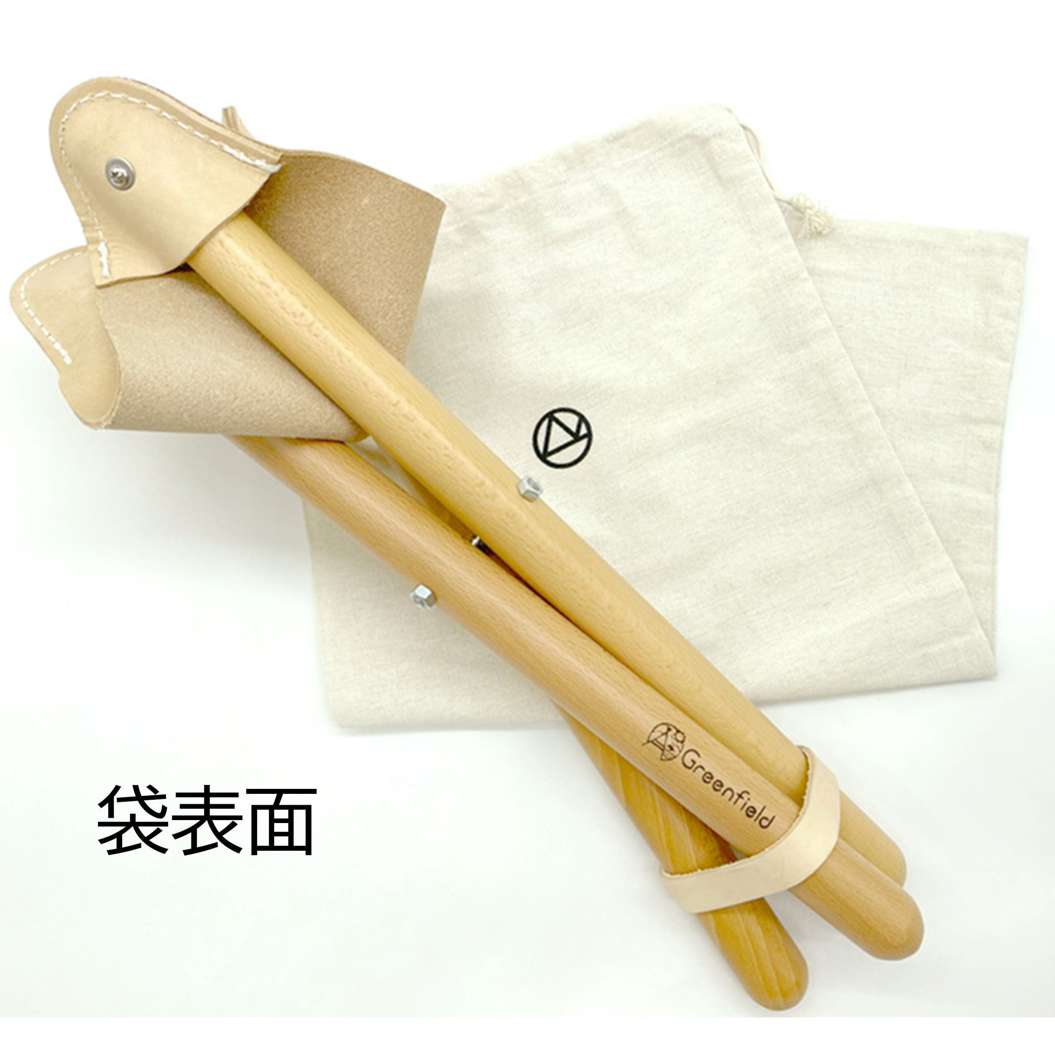 ハンティング チェア 焚き火 チェア アウトドア レザー 三脚 椅子