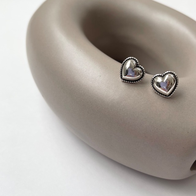 silver925 heart pierce （ピアス／シルバーピアス）