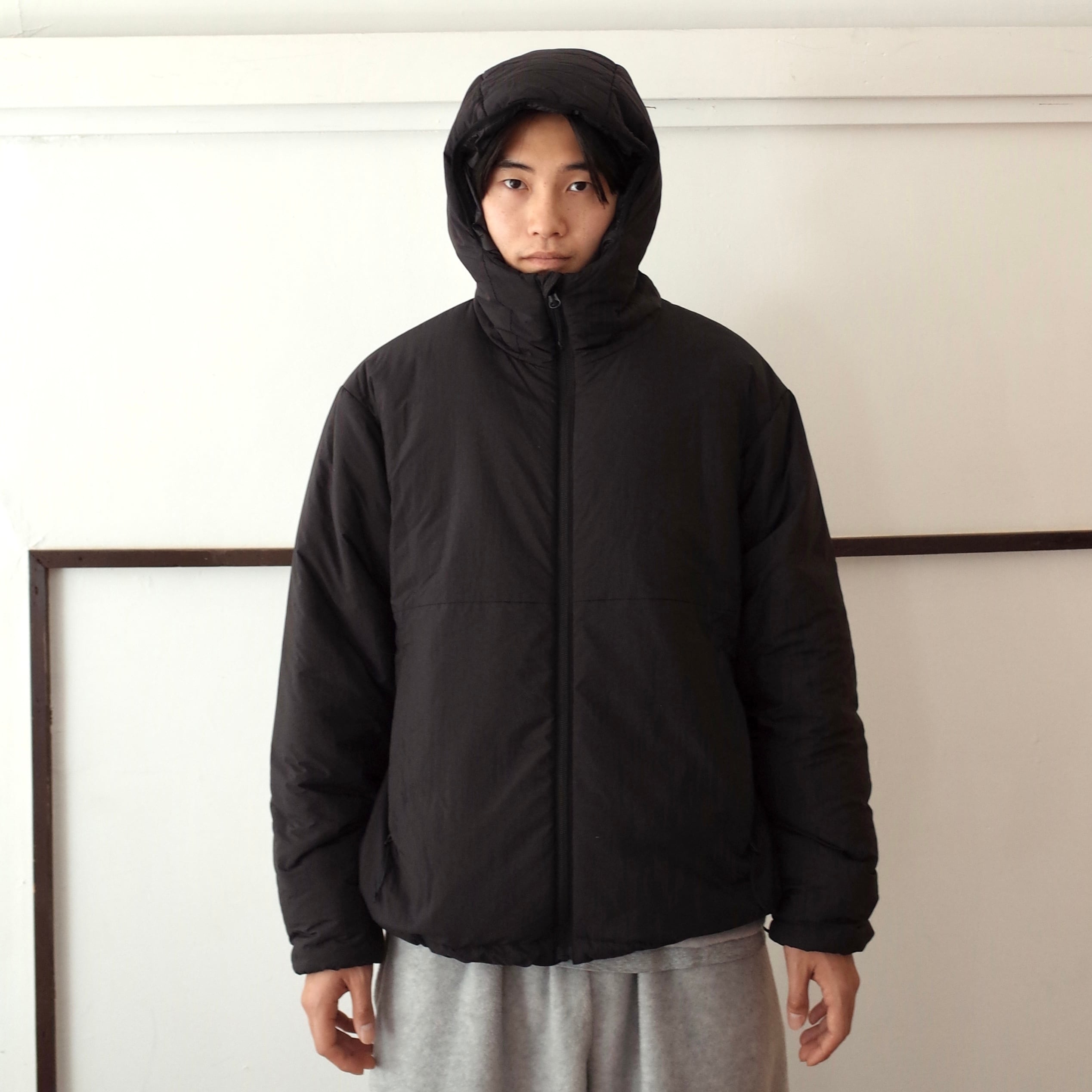 SO ORIGINAL INSULATION HOODIE JACKET (BLACK) | SO SHOP & HOSTEL