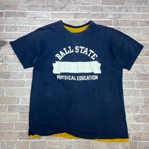 1970'S REVERSIBLE T-SHIRT "BALL STATE"