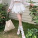 3色/シャーリングティアードフレアスカパン ・78583