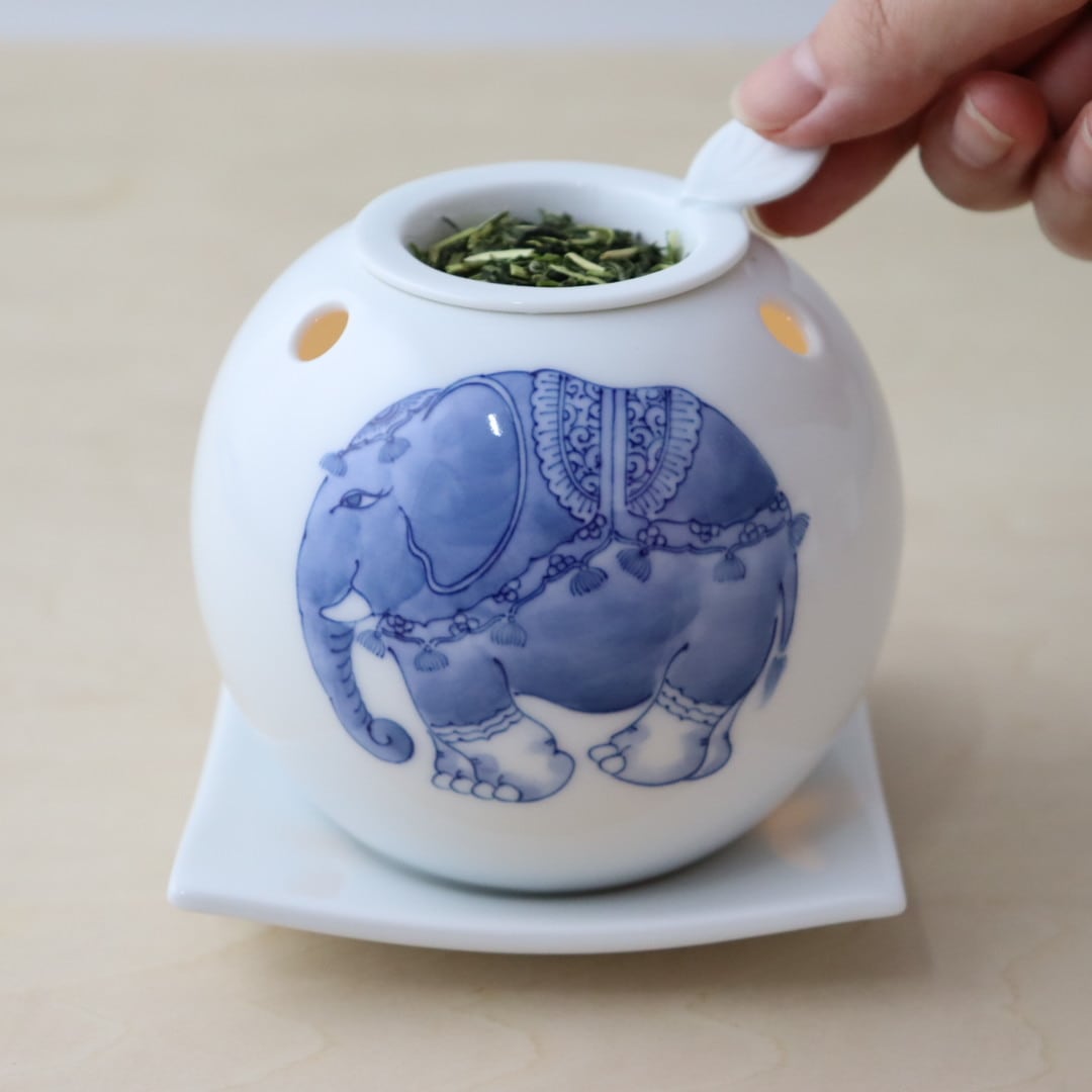 茶香炉 象 | 平戸松山窯