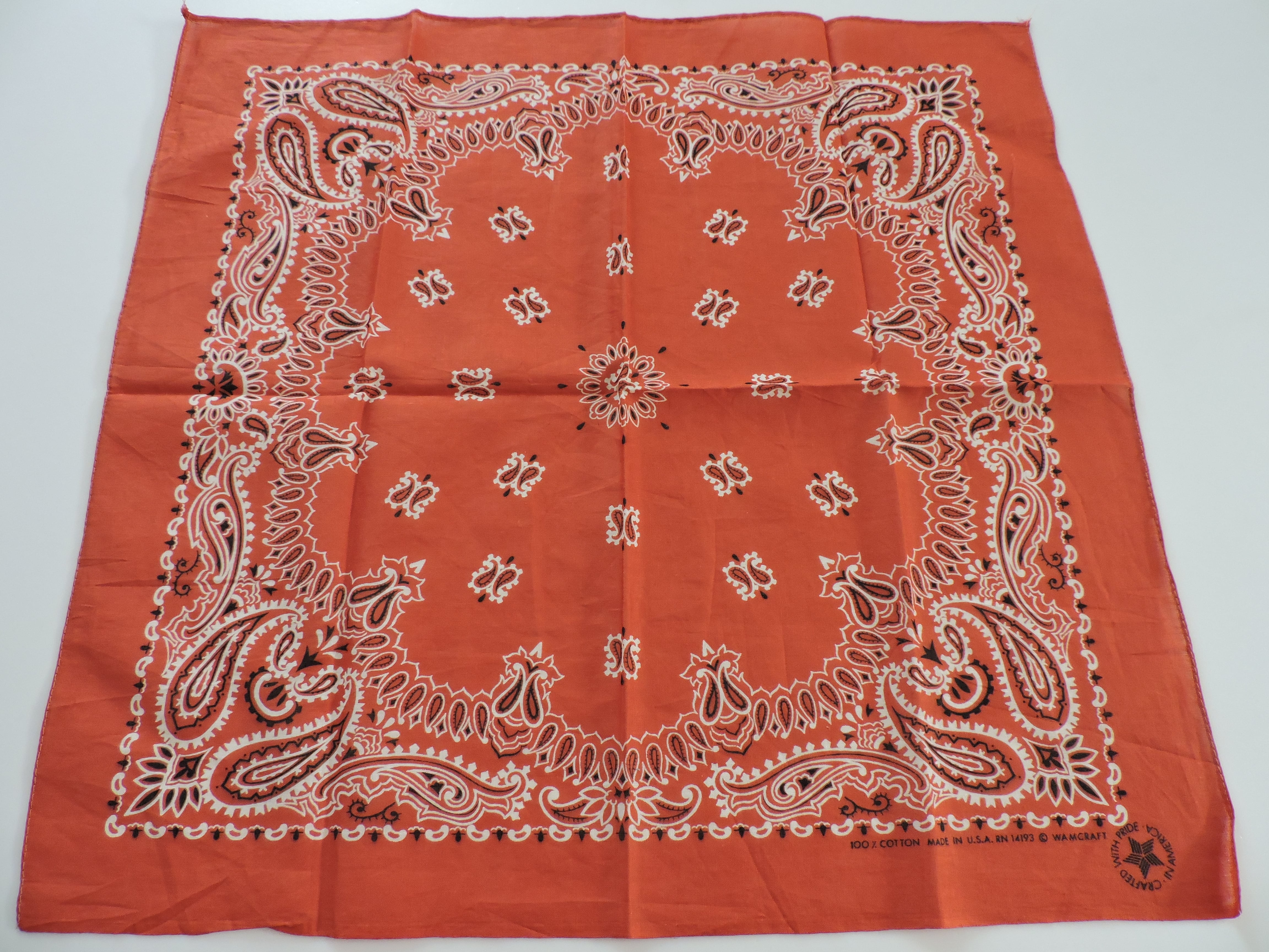 Deadstock】80‐90s RN14193(WAMCRAFT社) PAISLEY ヴィンテージ