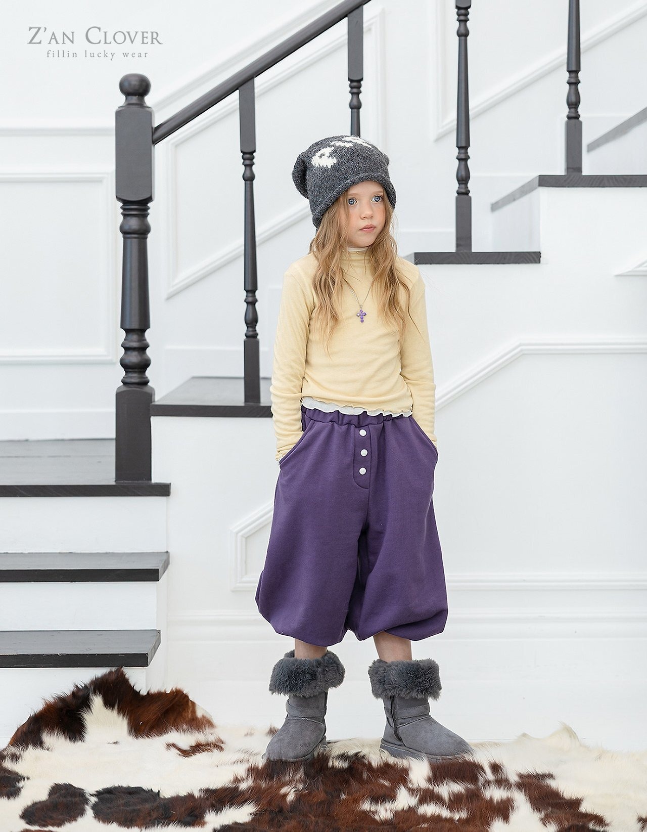 ZAN CLOVER［取寄］wave layered tee 26winter