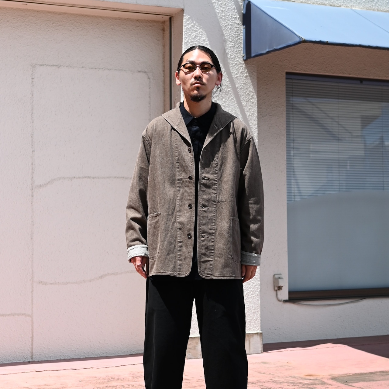 THE DAY(ザデイ)ORGANIC COTTON CORDUROY SHIRTコーディネート