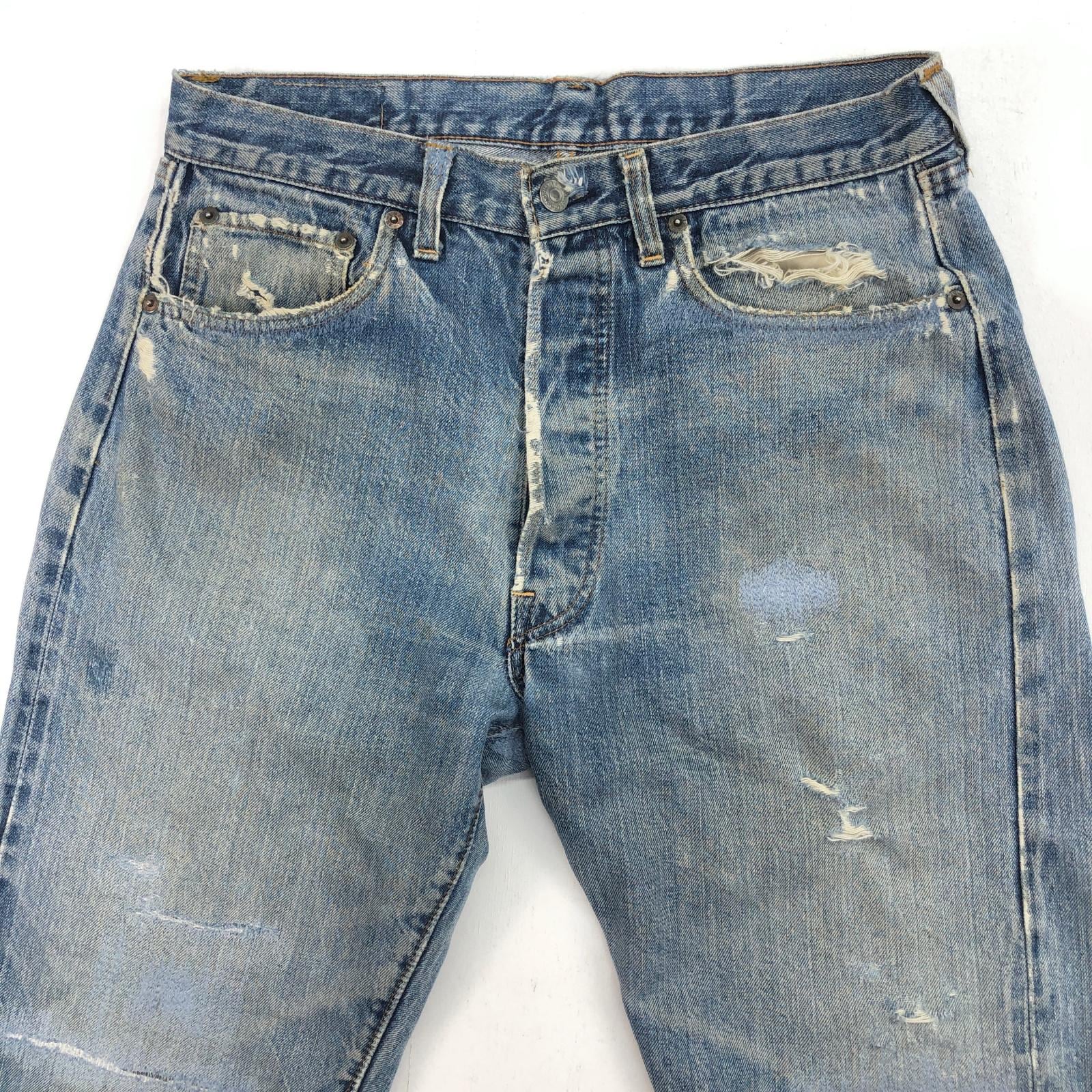 LEVI'S リーバイス 70年代 USA製 501 スモール e 66前期 スレーキ