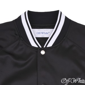 【OFF-WHITE】COLLEGE SATEEN SOUVENIR JKT