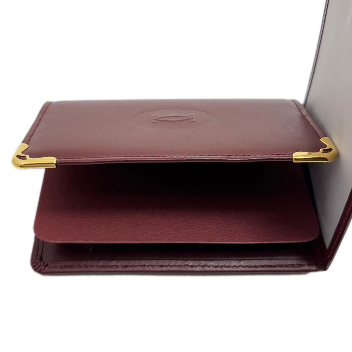 中古】 カルティエ カードケース パスケース マストドゥカルティエ