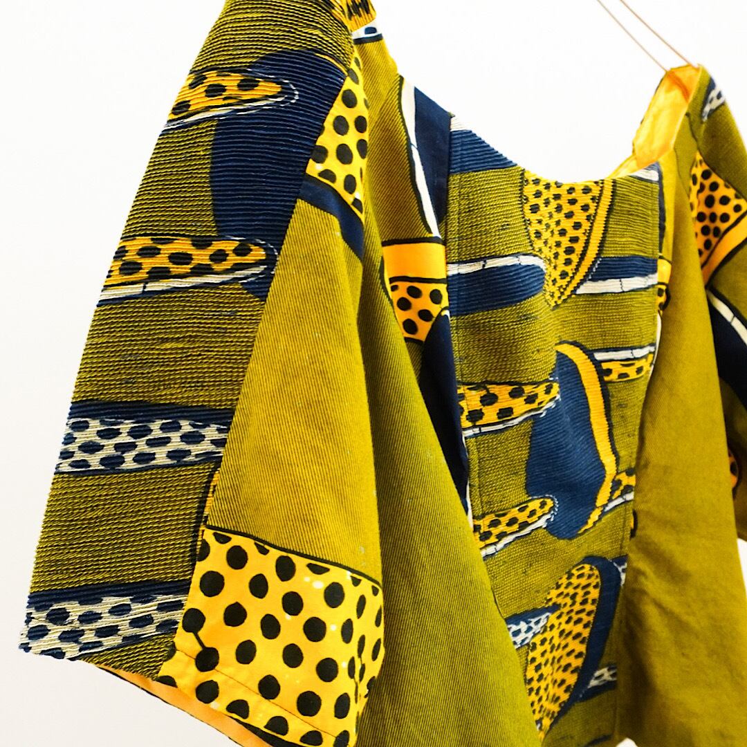 Vintage African batik design tops / ヴィンテージ アフリカン ...