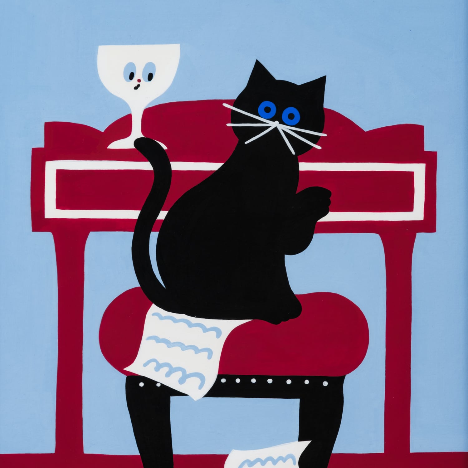 会場売約済】umao 原画作品J いたずら | TOKYO PiXEL. shop & gallery