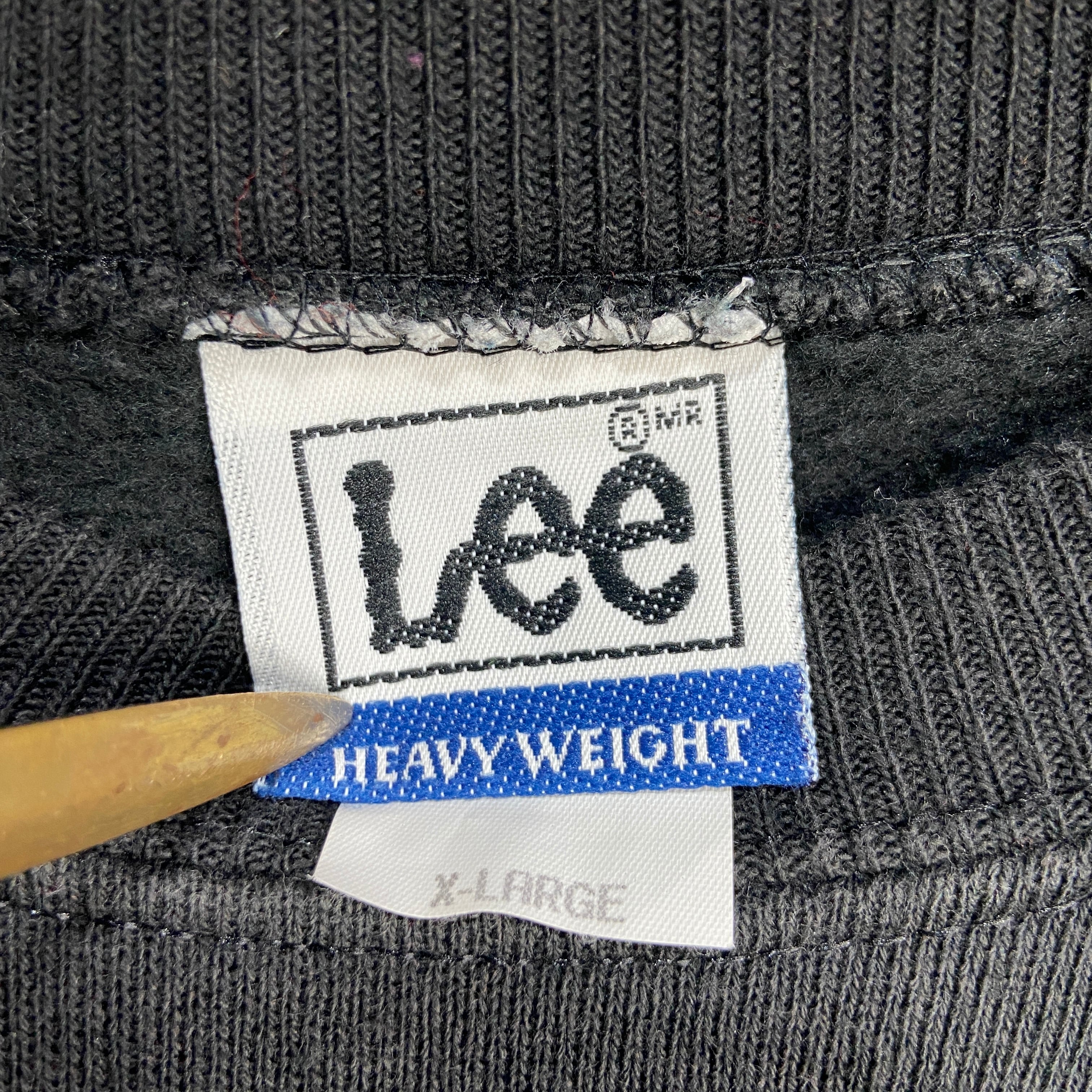 90s Lee heavy weight スウェット USA製 ブラック 黒