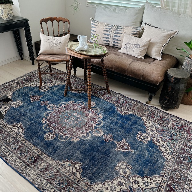 トルコ ヴィンテージラグ TR007 | イスパルタ | 149cm × 252cm