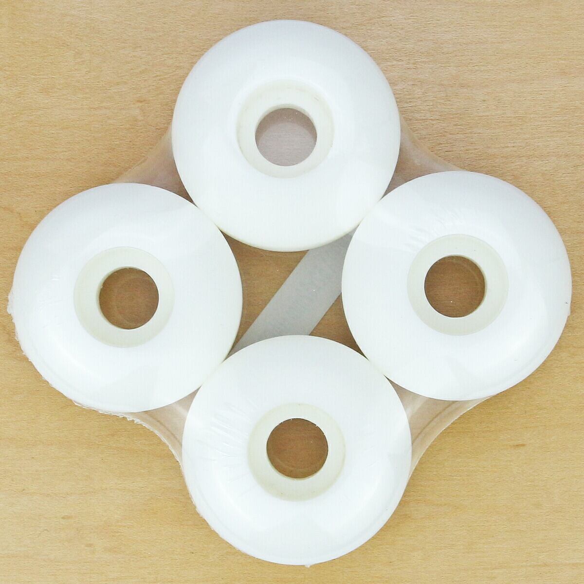 スケボー ウィール 52mm ハード99a ソフト85a ブランク ホワイト