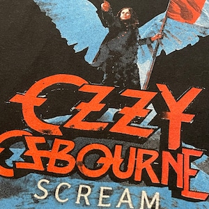 【Ozzy Osbourne】オジーオズボーン バックプリント バンドTシャツ ロックTシャツ ロゴ US古着 アメリカ古着