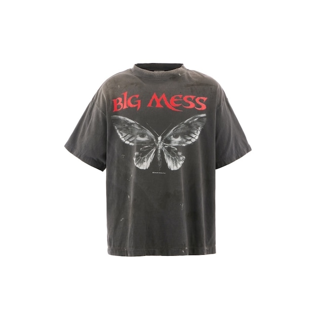 【SAINT Mxxxxxx】SM-HR1-0000-016/SS TEE/BIG MESS/BLACK