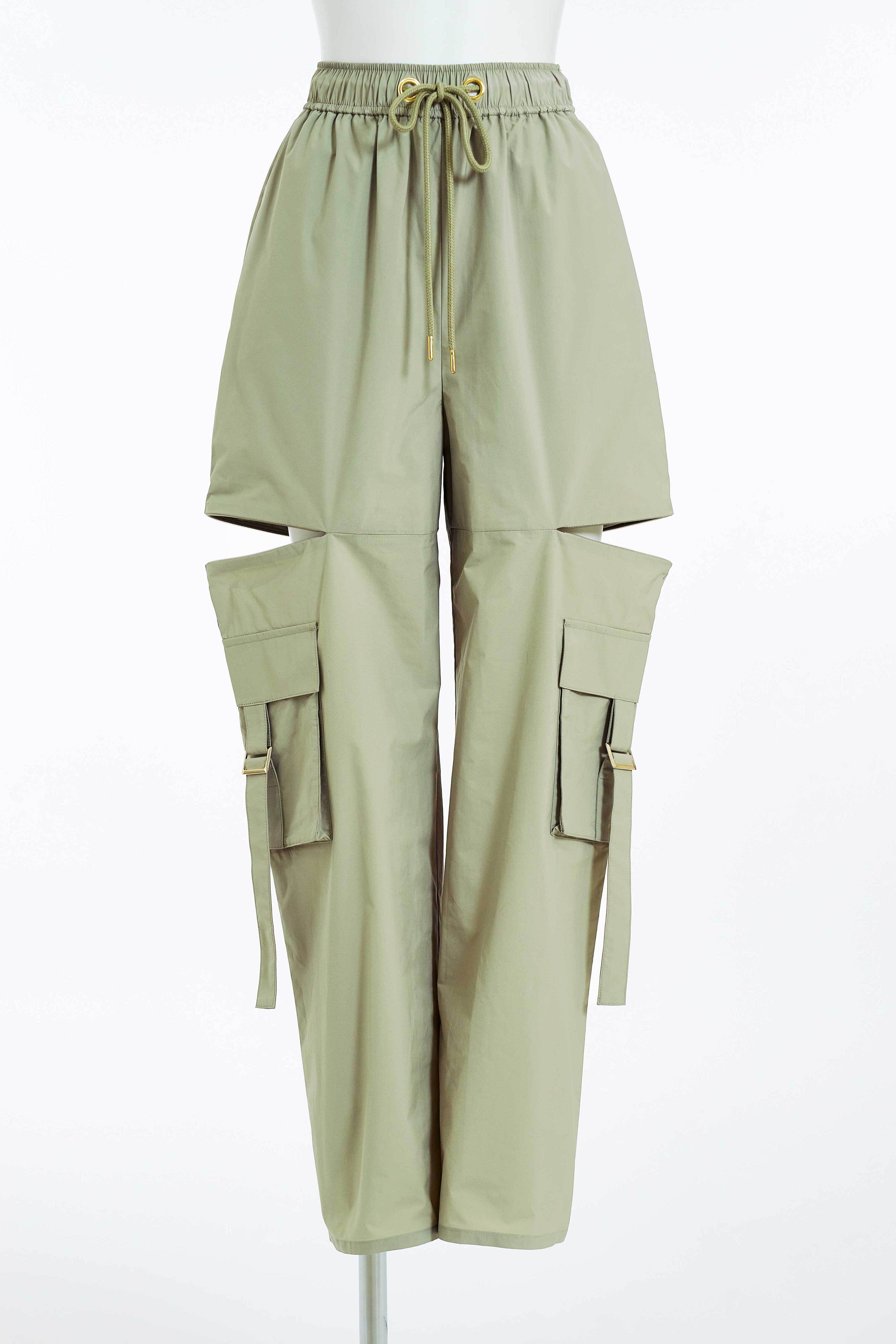 クレイミー♡ 2way Side Slit Cargo Pants