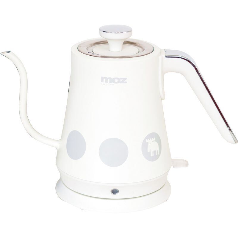moz 電気ケトル ホワイト(新品未使用未開封) ⬛ モズ ドリップ電気ケトル EF-LC30 WH ホワイト ☆メーカー直送