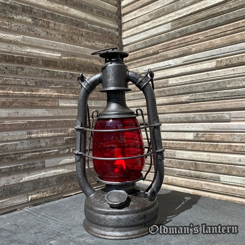 ORKAN 888 HASAG BAT (Stübgen) FLEDERMAUS red glass | Oldman's lantern