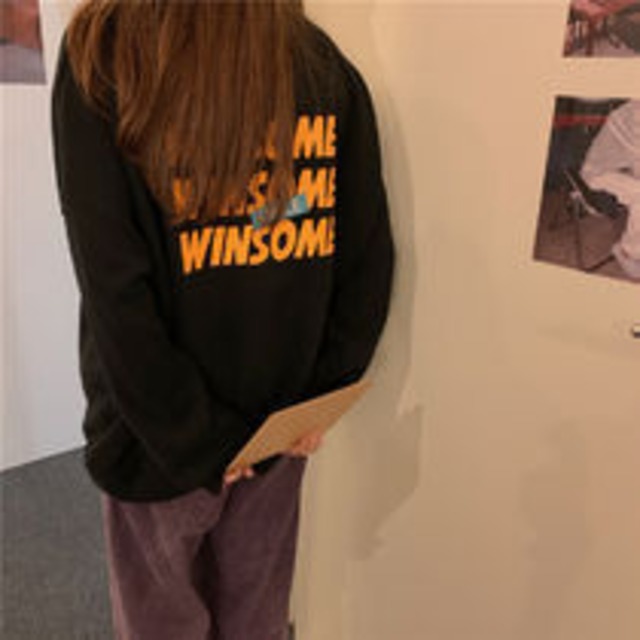 ３色 トップス プルオーバー トレーナー レディース 春 秋 カジュアル ゆったり オーバーサイズ ゆったり 長袖 ボリューム袖 Uネック ラウンドネック 襟なし BIGシルエット プルオーバー 重ね着 黒 ブラック 青 ブルー オレンジ くすみカラー 大人カラー 春カラー 秋カラー S M L 小さいサイズ 大きいサイズ 大きい 大きめ ビッグサイズ ゆったり かわいい 大人可愛い きれいめ シンプル カジュアル 大人 おしゃれ ナチュラル かっこいい レトロ リラックス 無地 英字 韓国 韓国系