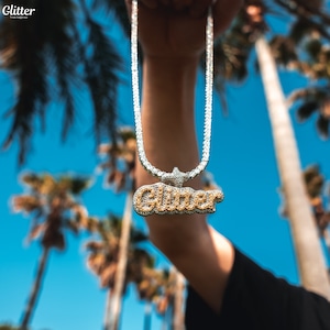 Limited Edition Glitter Logo Pendant