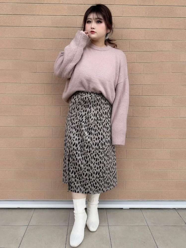大胆さとセクシーさを纏って レオパード柄タイトスカート ミドル 大胆さとセクシーさを纏って レオパード柄タイトスカート ミドル