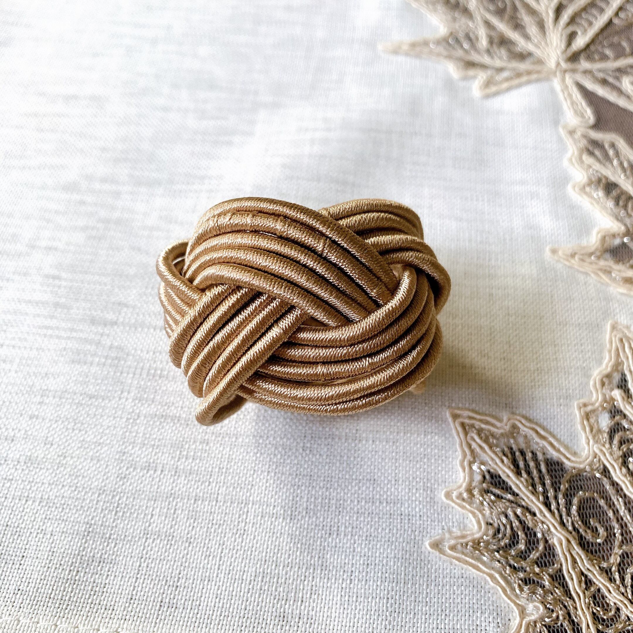 グレージュ ナプキンリング | Floraison Table フロレゾンテーブル