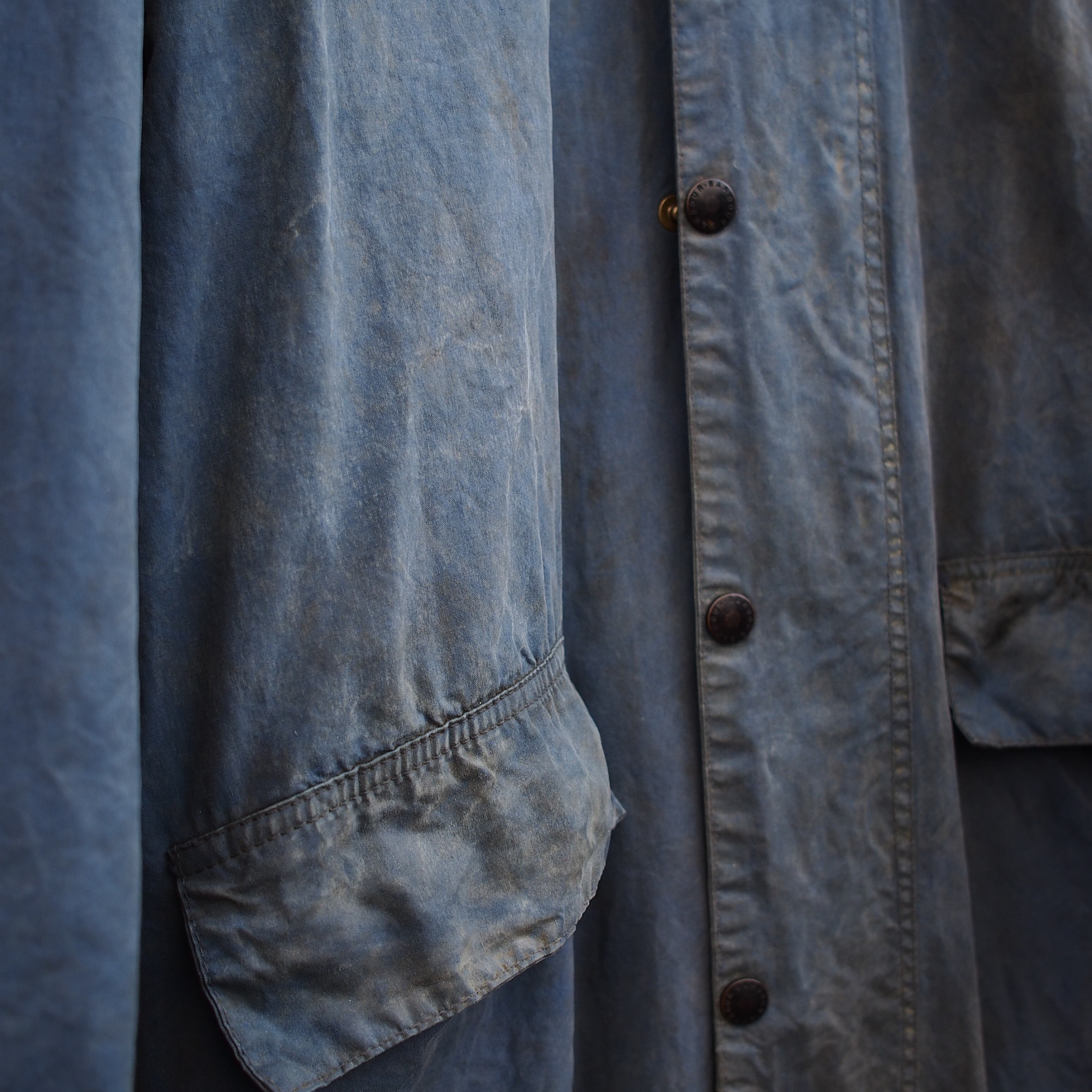 1980's Vintage Barbour “BURGHLEY” 36 ビンテージ バブアー ...