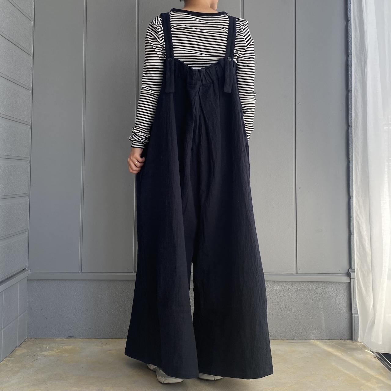 20%OFF!】【Veritecoeur】ライトワッシャーサロペットパンツ ヴェリテ 