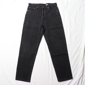美品 34×32 Levi’s 550 USA 98年 サルファーブラック デニムパンツ