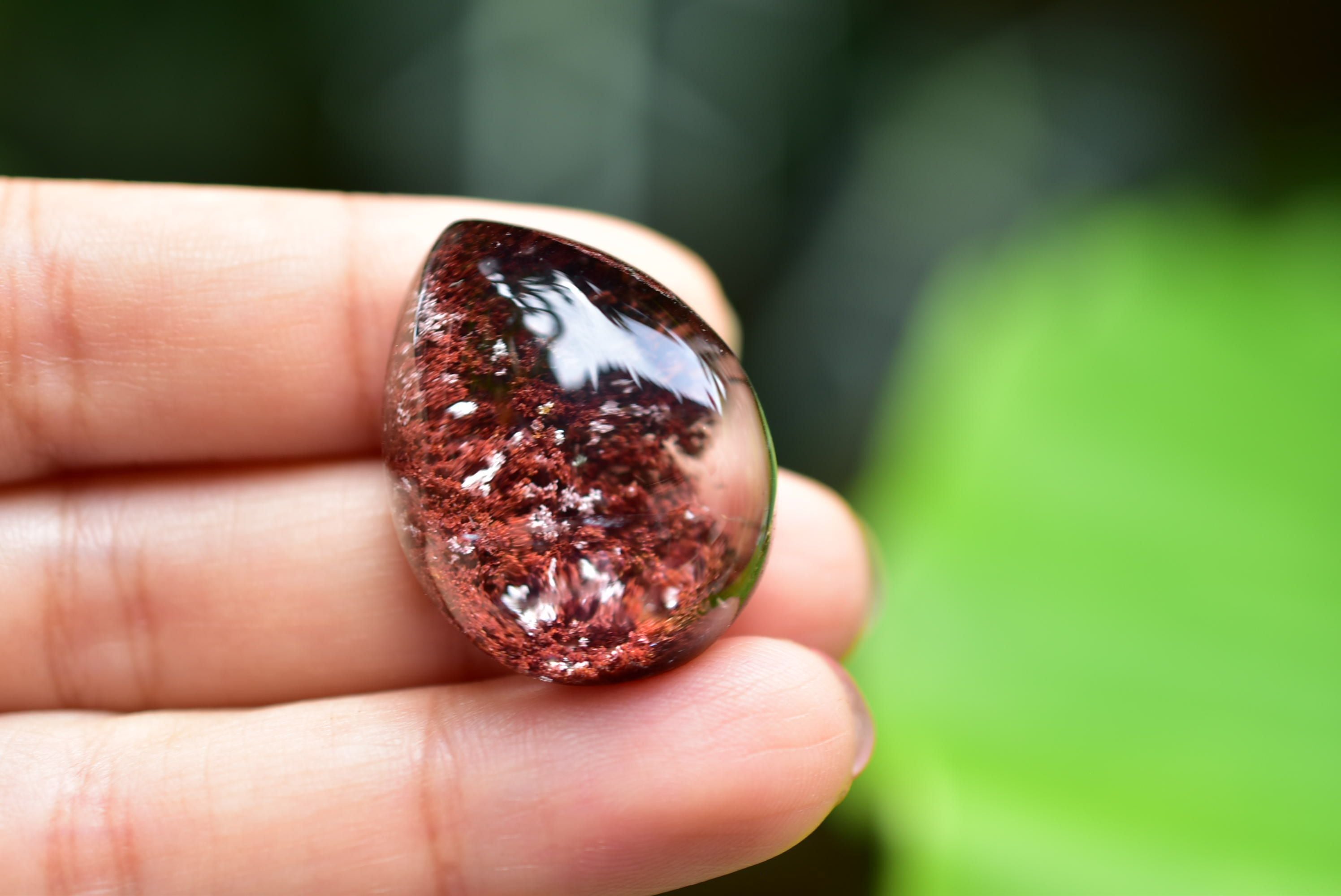 秋の庭園☆ブラジル産ガーデンクォーツ gar169 | Funky garuda Stone