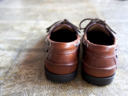 G.H BASS ジーエイチバス JETTYII 20320 Textured レザー TAN デッキ