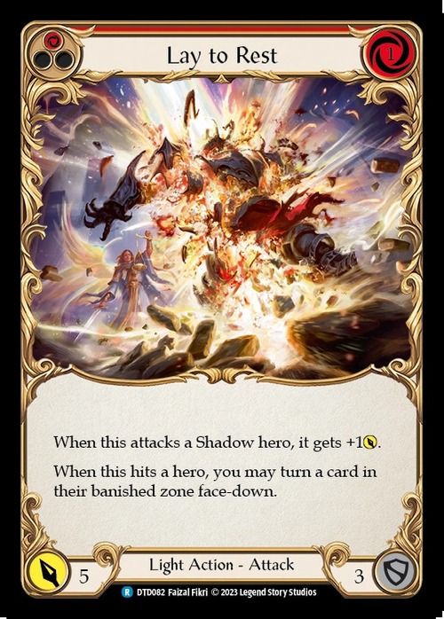 DTD082【EN】『RF』【Light】Lay to Rest (Red) 画像