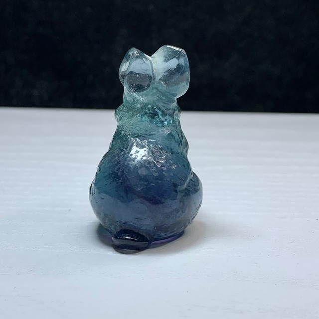 送料込み☆24.フローライトうさぎ・インテリア