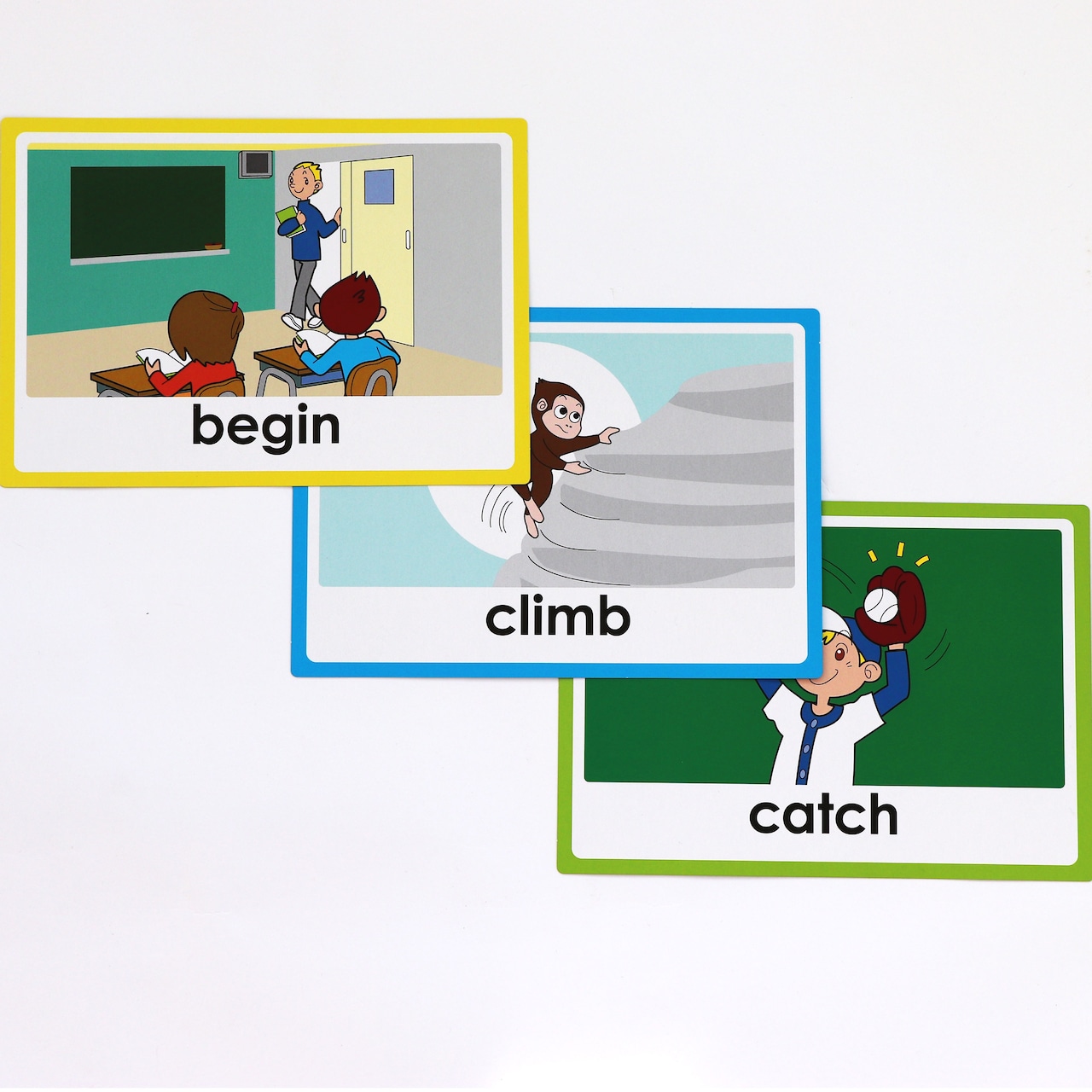 小学生のための英語動詞カード(音声ダウンロードあり)