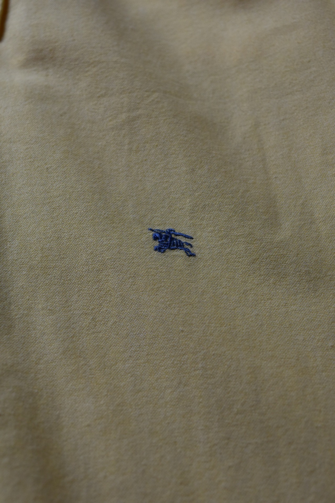 "BURBERRYS" 90s Light Yellow Shirt