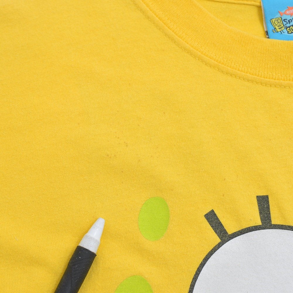 00s SpongeBob スポンジ・ボブ フェイスプリント キャラクターT 00s SpongeBob スポンジ・ボブ フェイスプリント キャラクターT