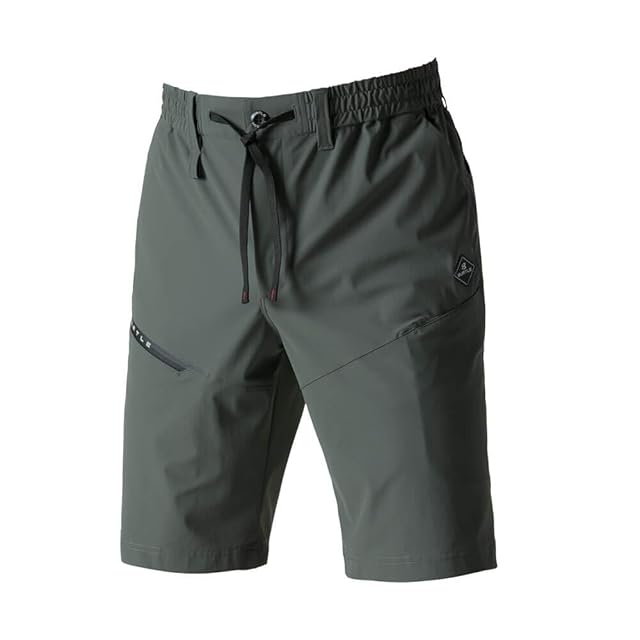 COMFORTABLE REASON / BOTANICAL WAX AGING SHORTS RUST GREEN | PAY ID